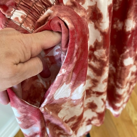 K.Jordan 2X tie dye dress with elastic and pockets - Picture 9 of 16